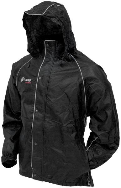 Frogg toggs mens tekk toad rain jacket black medium m