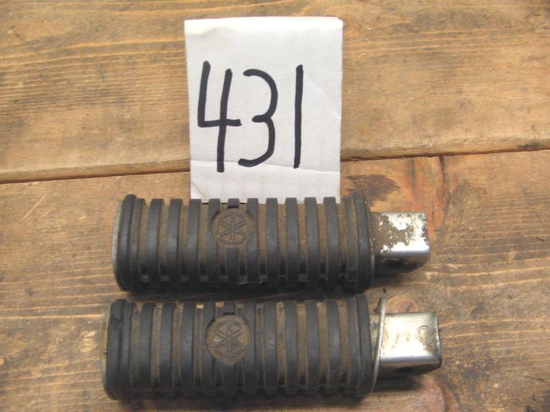 1972 yamaha ds7 rd 250 twin #431 rear foot pegs