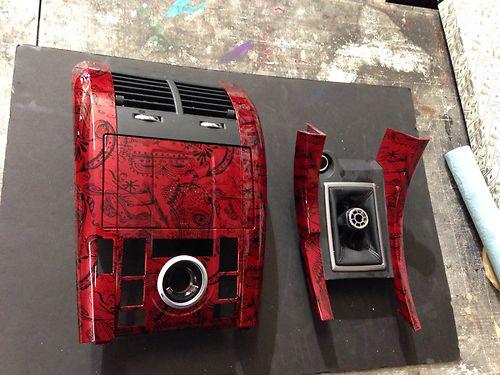 Scion tc waterfall 2005 up tattoo design with candy red base coat toyota trd