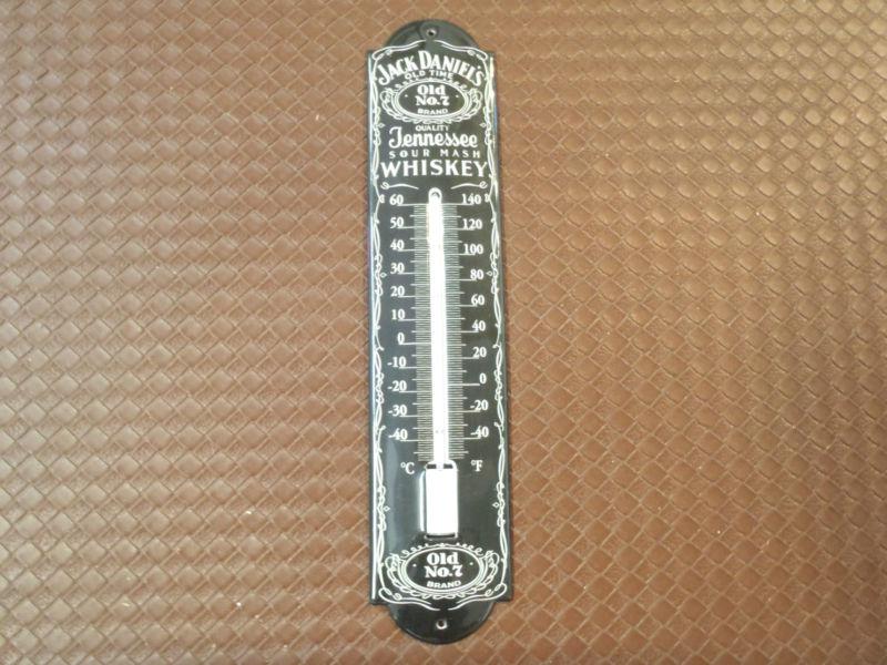  jack daniels porcelain wall thermometer sign man cave garage office great gift!