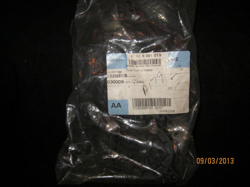 Bmw x-5 left front window motor brand new oem part number 67628381019