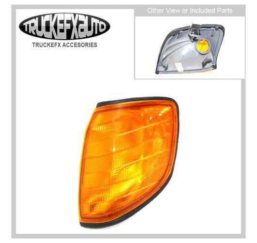 New left side corner light lamp mercedes s class amber lens driver lh hand sedan