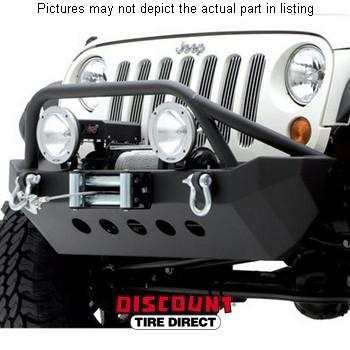 New smittybilt  xrc front bumper with winch plate 07-13 jeep wrangler; unlimited