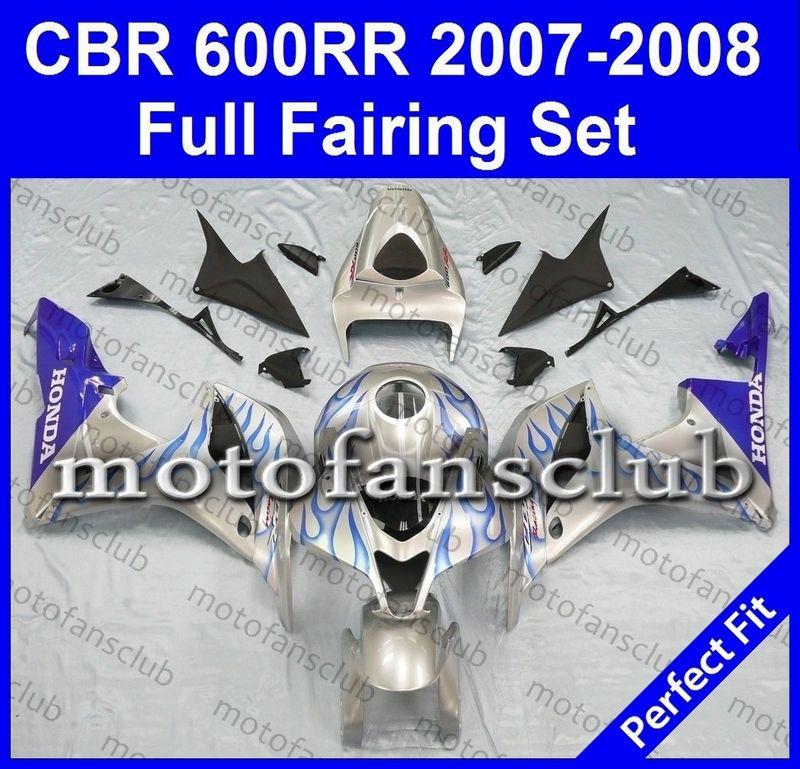 Fit honda cbr600rr 07 08 cbr 600 rr 2007 2008 fairing kit bodywork #16 b