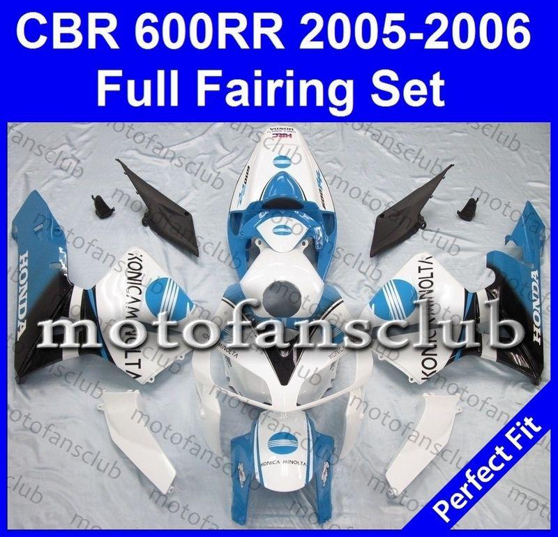 Fit honda cbr600rr 05 06 cbr 600 rr 2005 2006 fairing kit bodywork #64 b