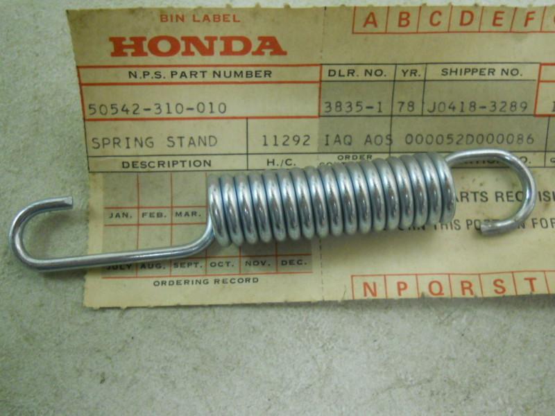 Honda nos cr125, cr250, mr175, mr250, side stand spring, # 50542-310-010   d13