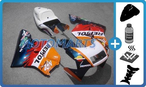 Bundle for honda nsr250r mc21 pgm3 90 91 92 93 body kit fairing & windscreen ac