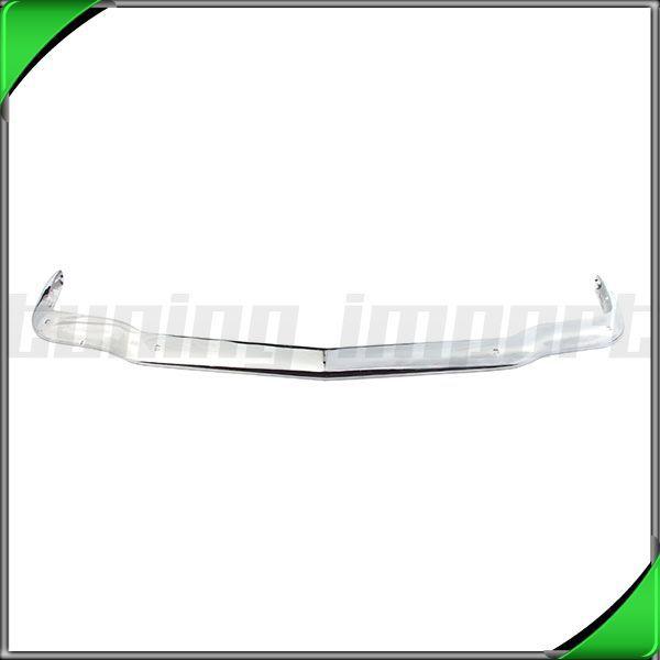 67-68 ford mustang pony v8 gt cs upper steel chrome front bumper impact face bar