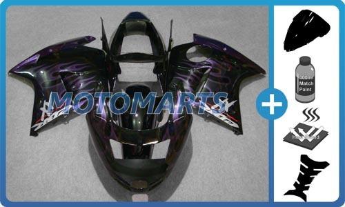 Bundle pack for honda cbr1100xx blackbird 96-05 body kit fairing & windscreen ac