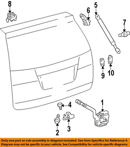 Toyota oem 6935008020 trunk/trunk part/trunk lock actuator motor