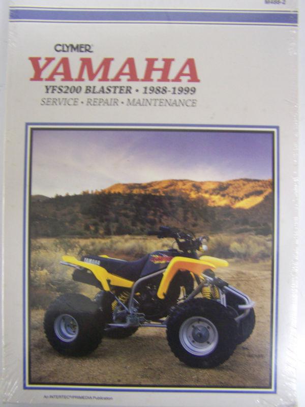 1988-1999 yamaha yfs200 blaster clymer service repair shop manual new