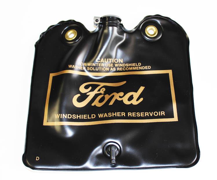 New 1967 ford windshield washer bag with gold ford fomoco logo