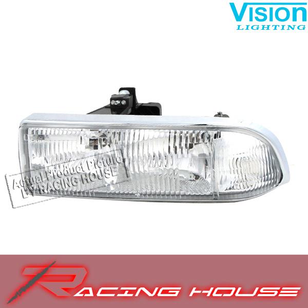 L/h headlight driver side lamp kit unit replacement 98-05 chevy s10 blazer