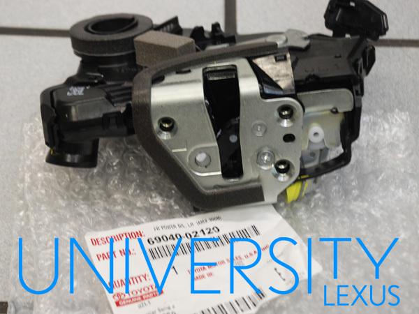 New, oem 2003-2009 lexus gx470 driver side front door lock actuator lh