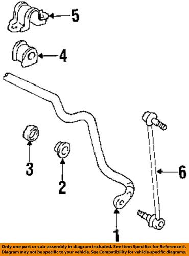 Toyota oem 4882006030 sway bar link/suspension stabilizer bar link