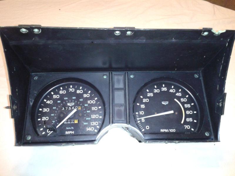 1978 corvette speedometer and tach gauges