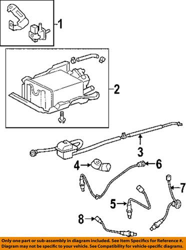 Toyota oem 894650r030 oxygen sensor