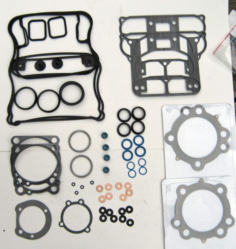 Mls metal standard bore top end gasket kit for harley davidson evolution 1992-99