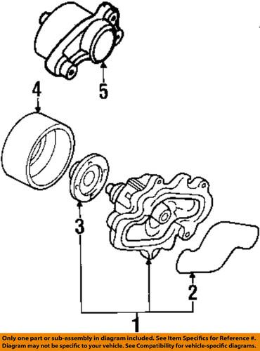 Mazda oem kj0115980c automatic belt tensioner assembly/belt tensioner