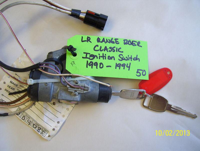 Land rover  range rover classic ignition switch 1990 - 1994 