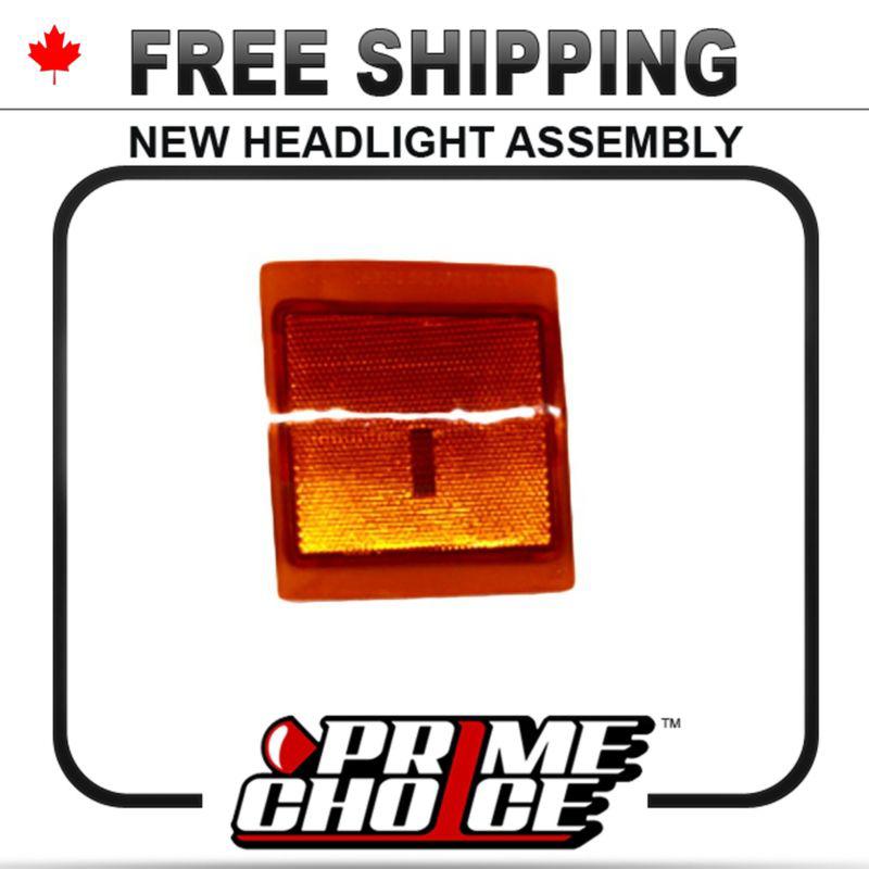 New side marker corner light lower reflector for left hand driver side lh