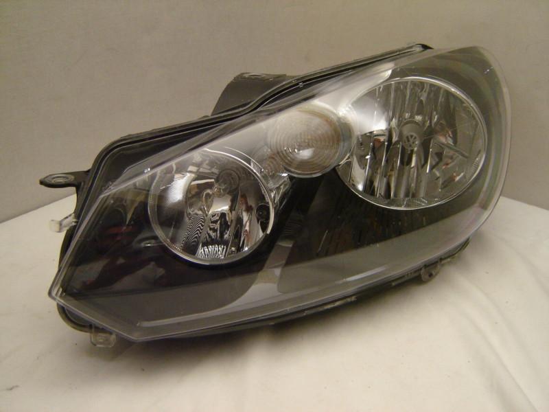 Volkswagen golf left halogen headlight 10 11 12 oem 