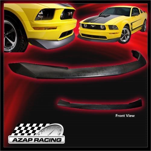 2005 06 07 08 09 cervini style pu front bumper lip spoiler for ford mustang v8