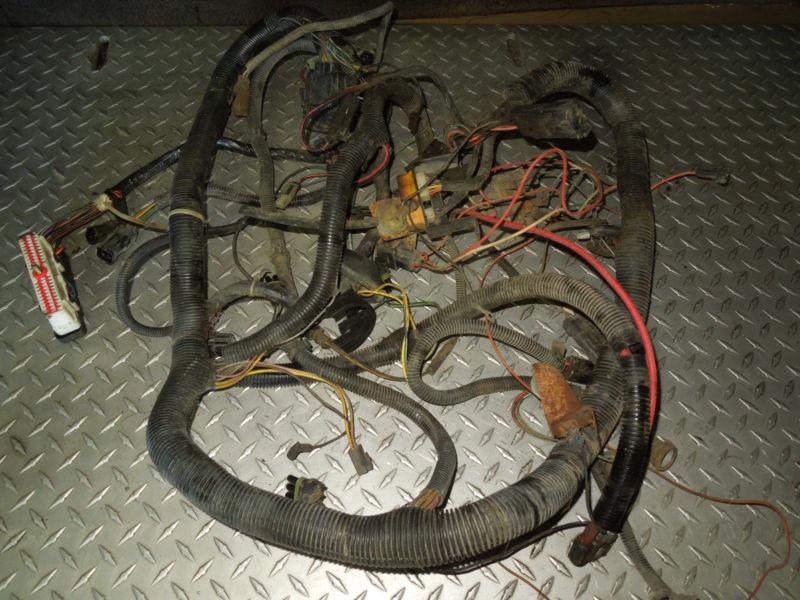 4.2l 6cyl engine wire harness loom wiring - jeep wrangler yj - 87-90