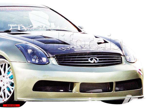 Cbk frp ap wide body front bumper kit auto body 2dr infiniti g35 03-07 hot deal