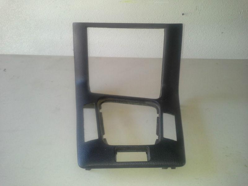 1991 - 1999 bmw 3 series e36 black center console trim bezel