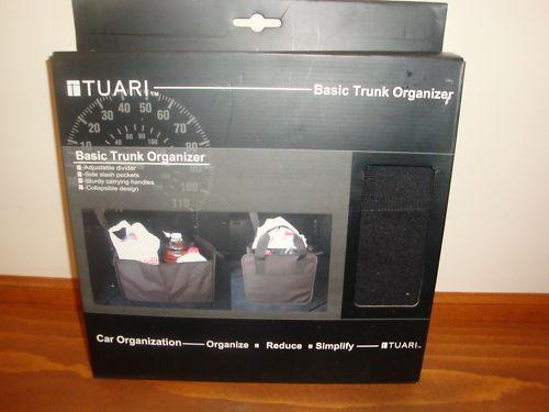 Tuari - basic trunk organizer (brand new in a box)