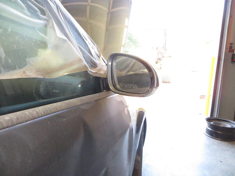 Passenger side (right) door mirror 2009 volkswagen jetta, power, gray