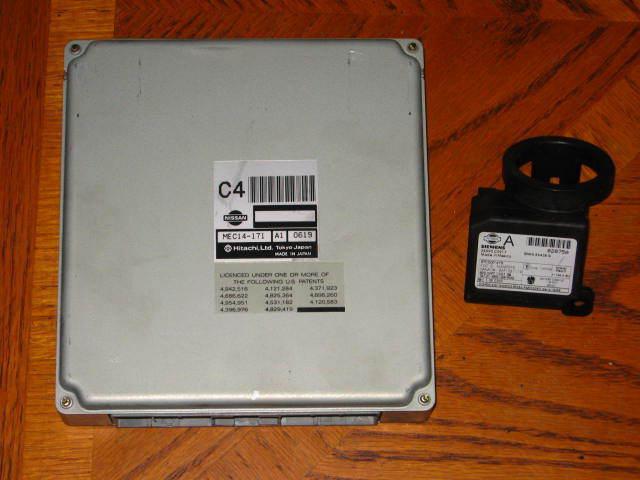 2001 nissan pathfinder engine computer and immobilizer ecu, ecm,mec14-171