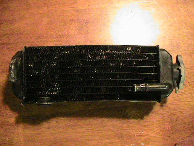 1986 honda cr80 cr 80 cooling radiator w/ cap no leaks