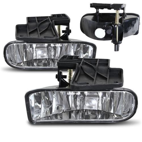 1999 2000 2001 2002 gmc sierra / 2000-2006 gmc yukon clear fog lights