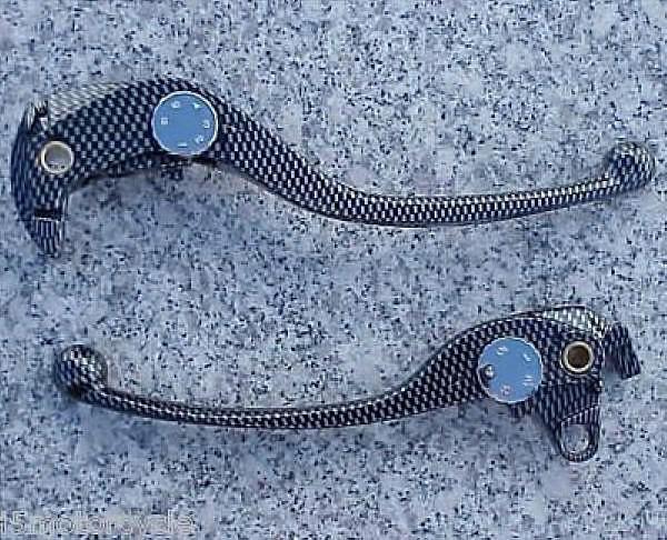 2004-2007 honda cbr 1000 rr 1000rr carbon fiber levers