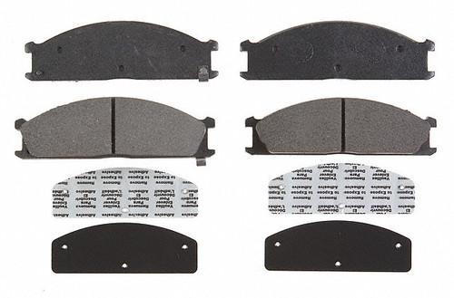 Acdelco durastop 17d333m brake pad or shoe, front-semi metallic brake pad