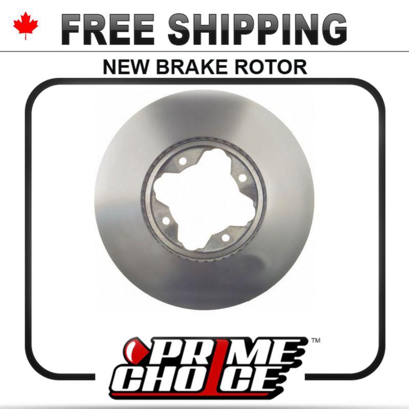 1 premium new disc brake rotor for front fits left driver / right passenger side