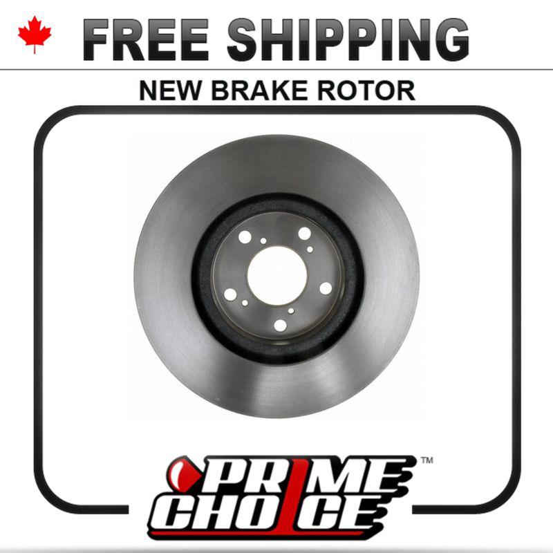 1 premium new disc brake rotor for front fits left driver / right passenger side