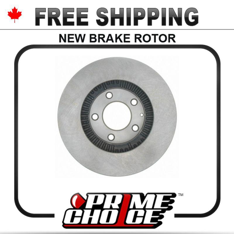 1 premium new disc brake rotor for front fits left driver / right passenger side