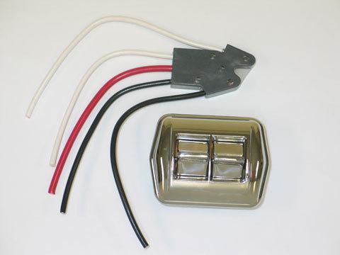 1956-1962 corvette lh power window switch