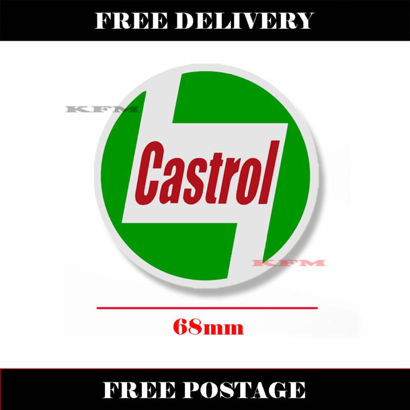 Vintage castrol moto gp vinyl sticker decal ~free p&p~