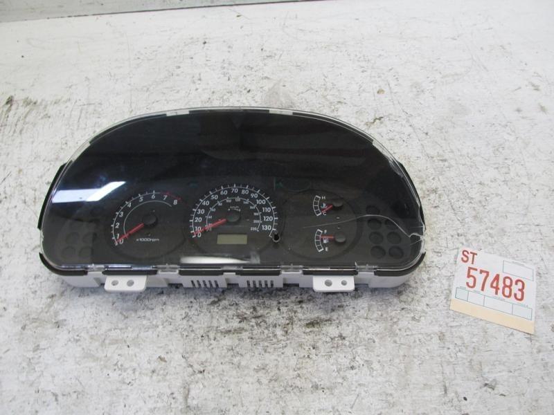 02 03 04 kia spectra a/t dash speedometer cluster oem glass broken  17771