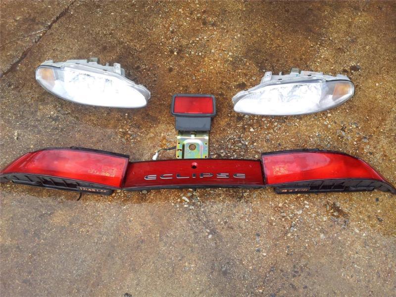 95 96 97 98 99 mitsubishi eclipse oem headlight & taillight 6 piece refresh kit