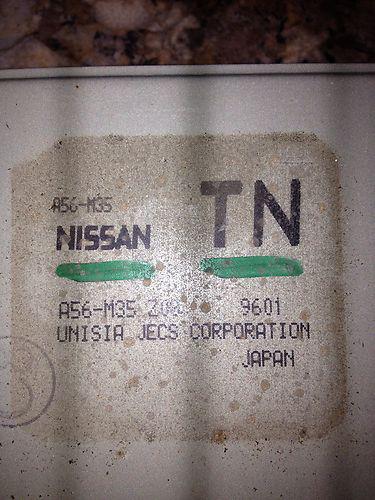 00 01 nissan maxima infiniti i30 tcs ecu ecm engine computer a56 z35 z08 10