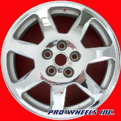 Cadillac cts seville 17x7.5" chrome factory original wheel rim 4564-44700