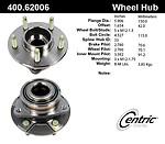 Centric parts 400.62006e front hub assembly