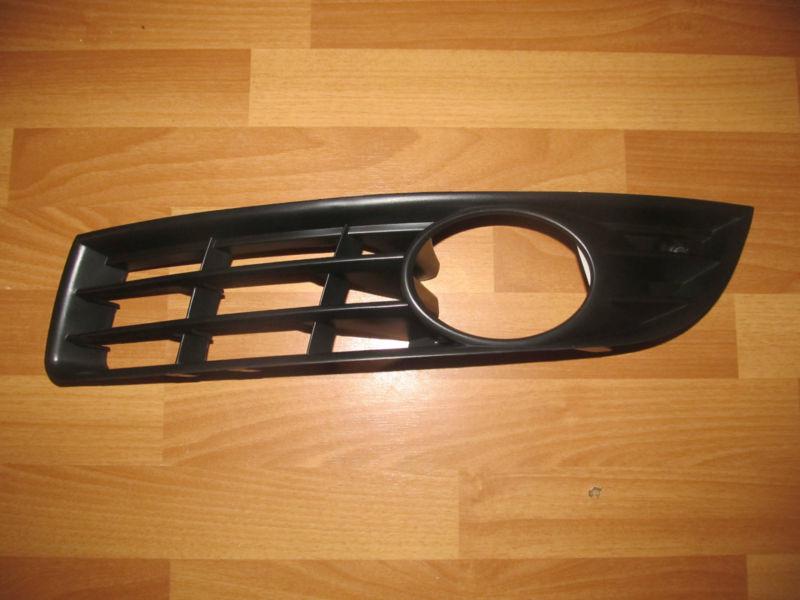 Vw passat 2005-2010 (b6 body) left side bumper grill with fog lamp hole