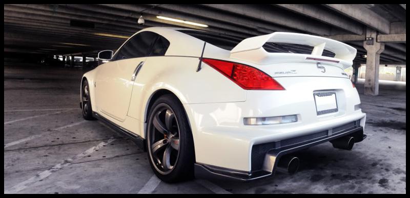 350z type-n v3 fairlady z rear bumper jdm body kit-primer -paint ready!!