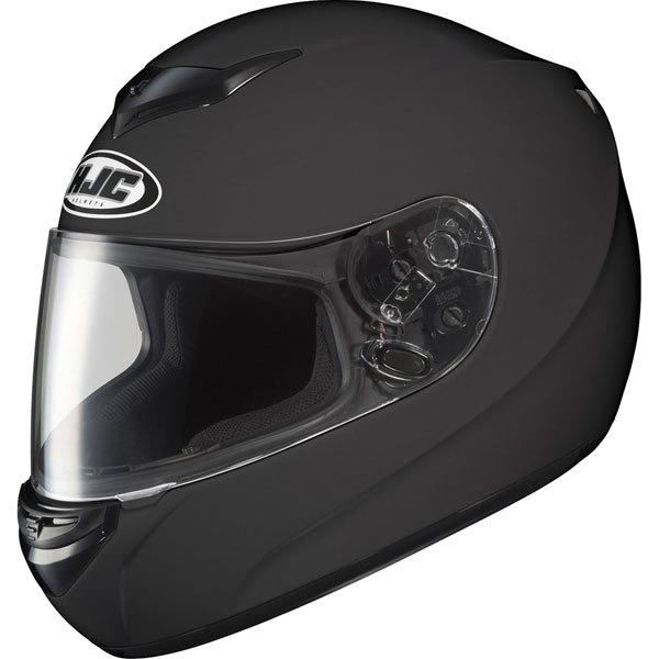 Matte black xl hjc cs-r2 full face helmet